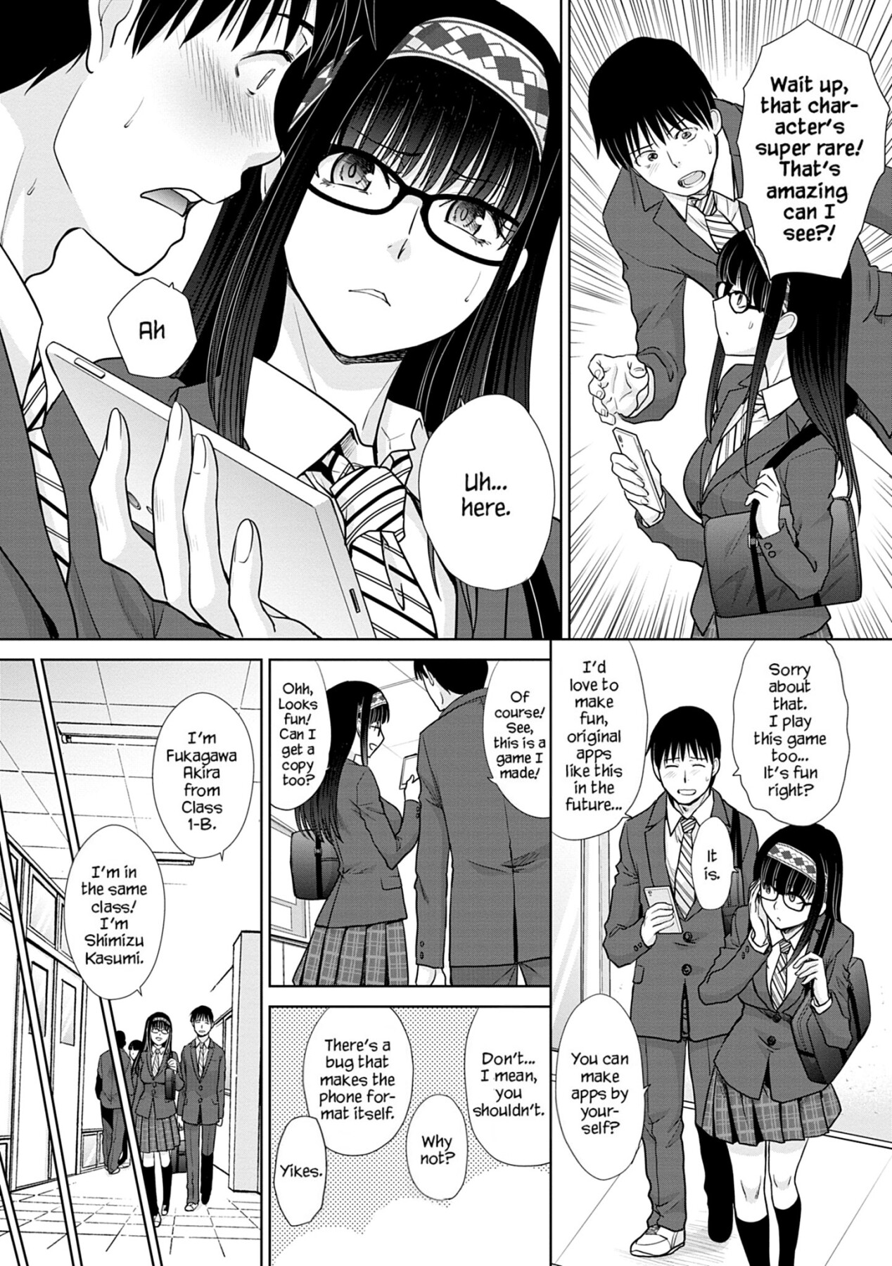 Hentai Manga Comic-Can you make an App and a Girlfriend By Yourself?-Read-2